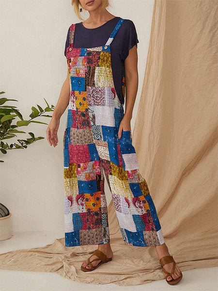 Casual Statement Karo-Taschen-Overall