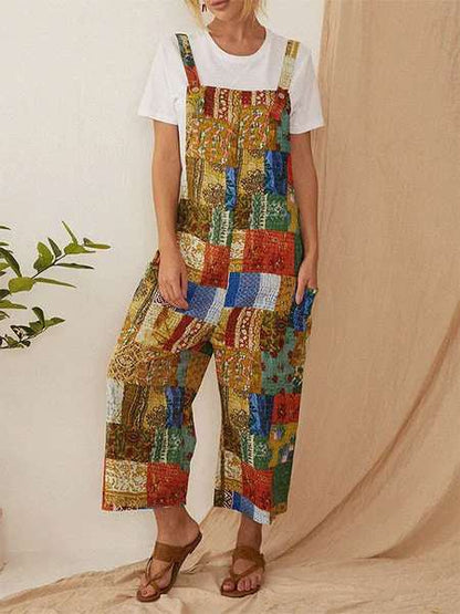 Casual Statement Karo-Taschen-Overall
