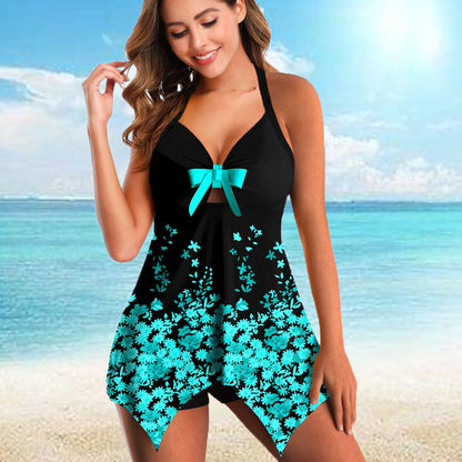 ByFey - Tankini mit buntem Druck