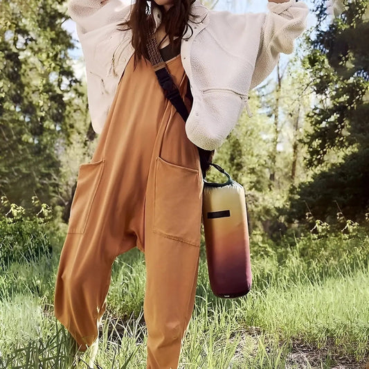 Claire - Atmungsaktiver Sommeroverall mit weitem Bein für Frauen