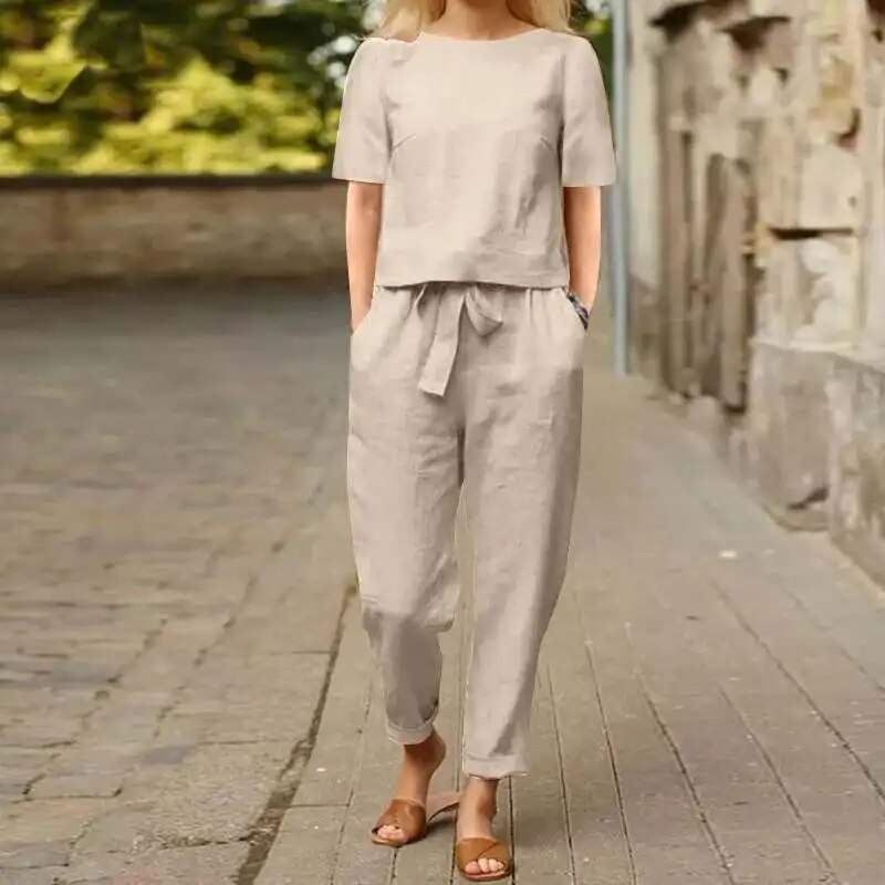 Jumpsuit - Lässiger Chic - Polyester-Baumwoll-Gemisch - Perfekt für jede Gelegenheit