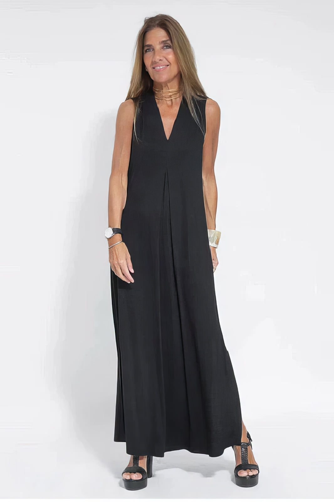Elegantes langes Kleid