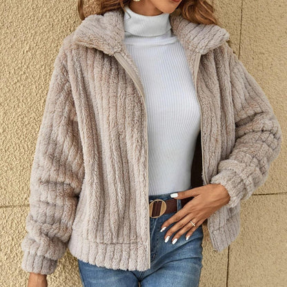 Leila - Bequeme Fleecejacke