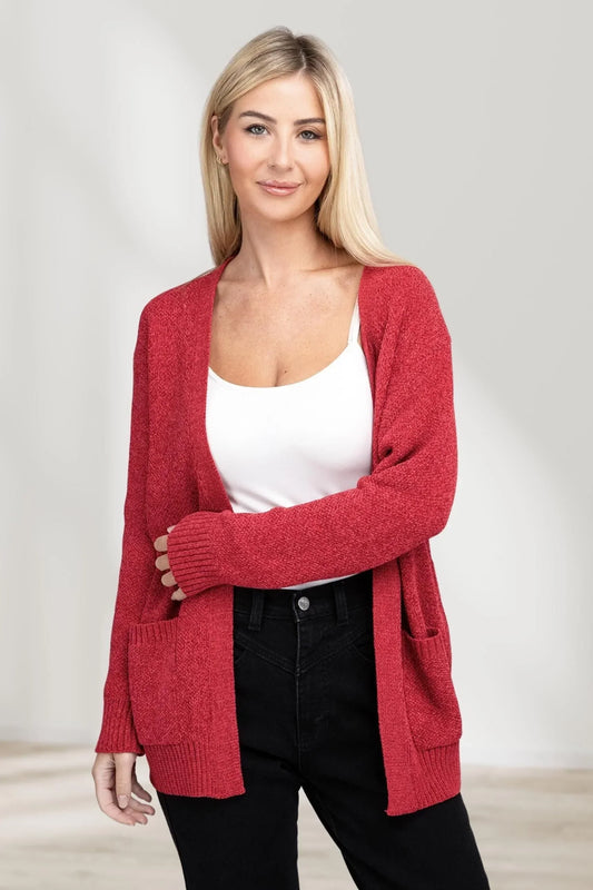 Modische Strickjacke mit lockerer Passform und hohem Tragekomfort
