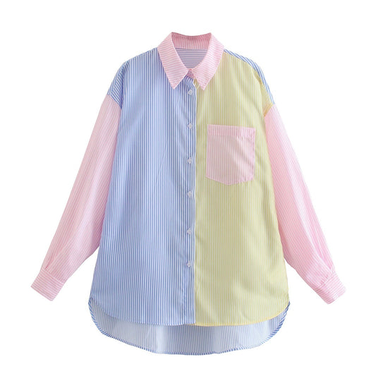 Zevity Bluse | Eine farbenfrohe und einzigartige Damenbluse