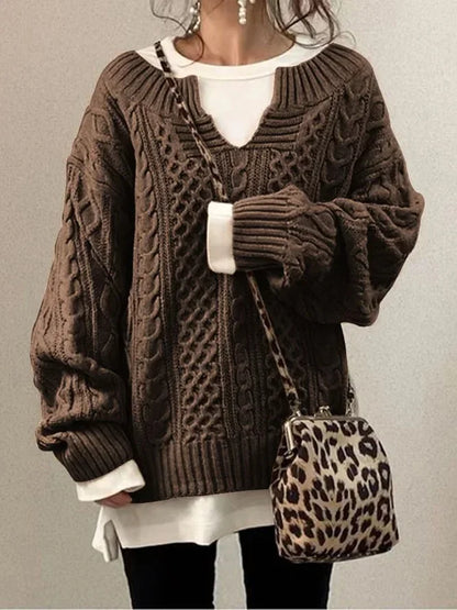 Kris - Modischer Strickpullover für Frauen